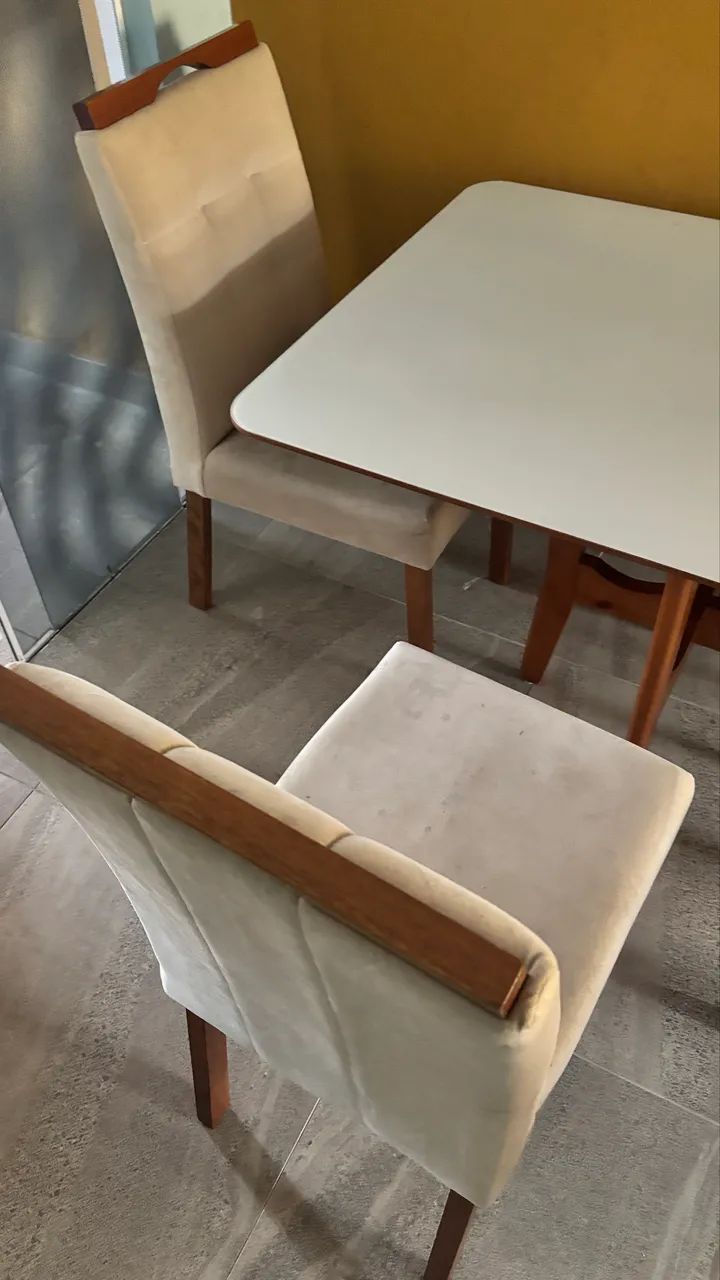 Mesa com 4 cadeiras jantar  - Foto 3