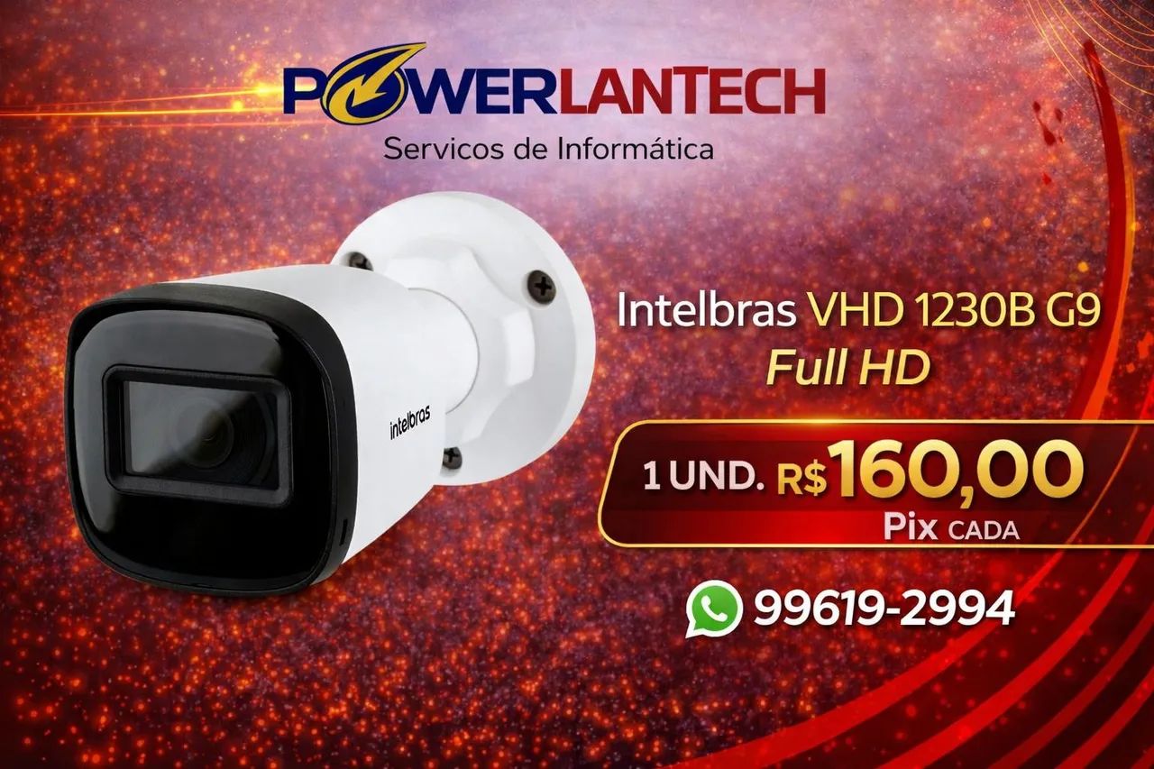 Câmera Intelbras VHD 1230B G9 Full HD
