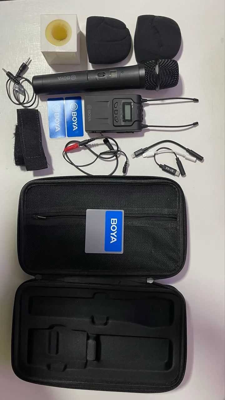Microfone boia para fazer externa com o iPhone e Android - Foto 2