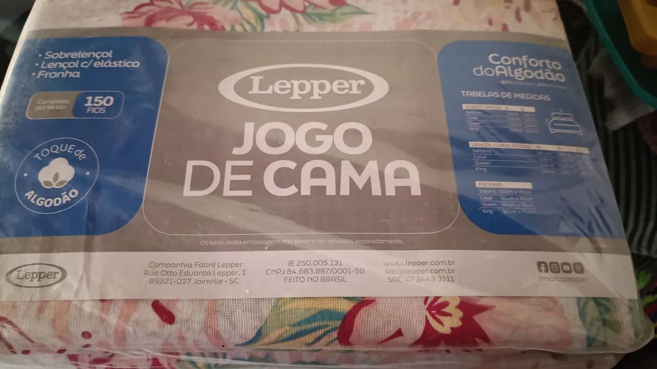 Jogos de lençol de algodão. - Foto 3