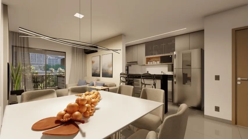 Aluguel Apartamento 103m2 Chess - Torre Bianco, 18º Andar - Foto 4
