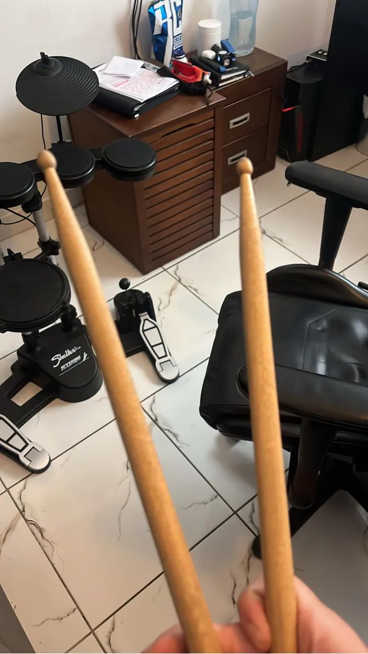 Bateria elétrica Shelter STD36 Electronic Drum Kit - Foto 2