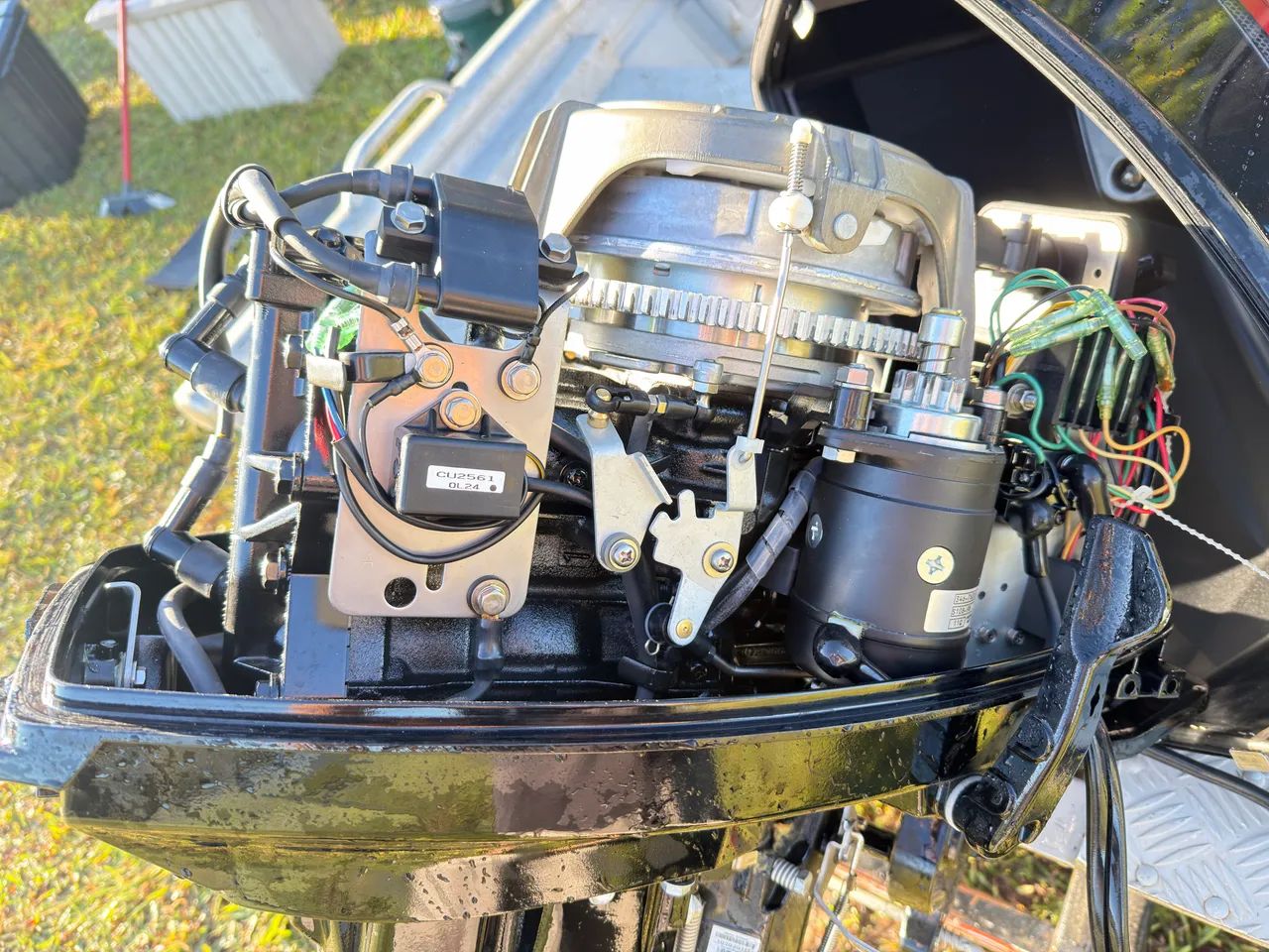 BARCO CALACA MOTOR 30HP PARTIDA ELÉTRICA  - Foto 4