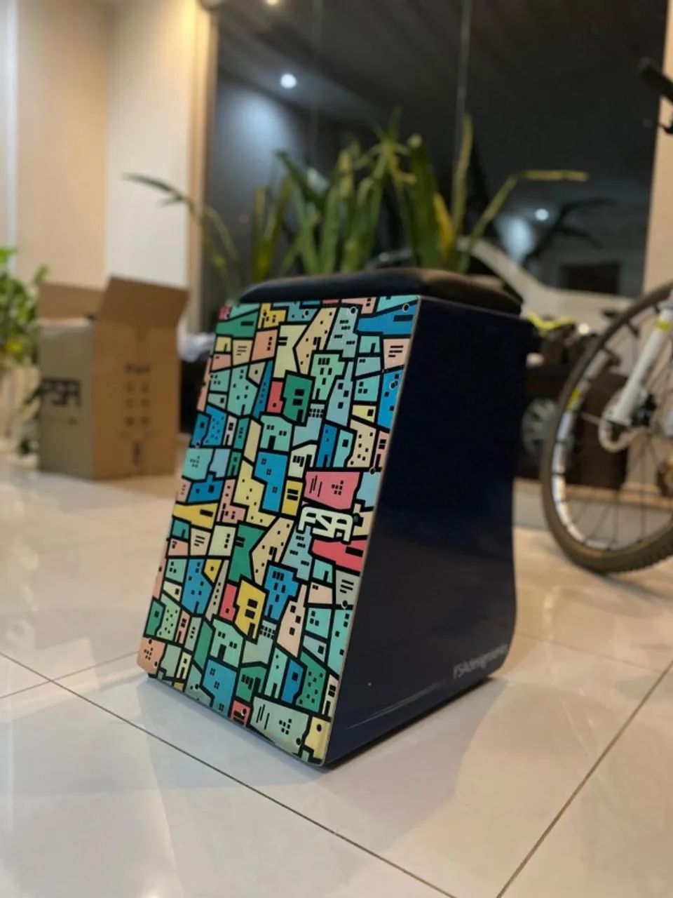 Cajon FSA Design Favela NUNCA USADO