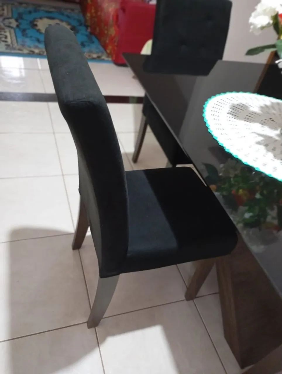 Conjunto de mesa com 4 cadeiras - Foto 2