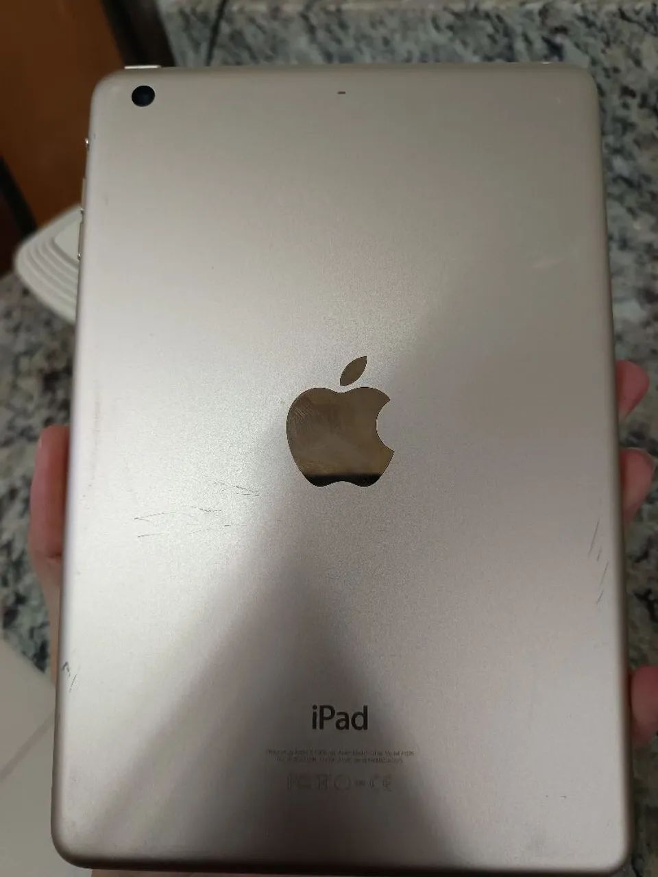 iPad Mini 3 Apple Dourado/Branco - Foto 5