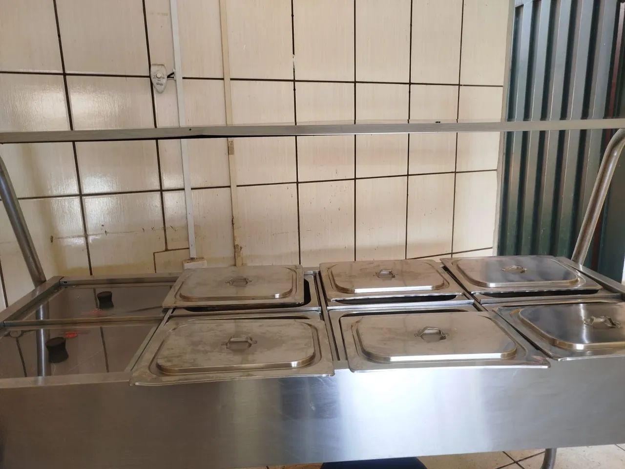 Kit para Restaurante - Balcão Self-Service + Coifa