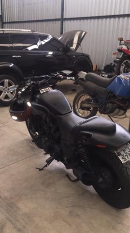 Incrível Vmax 1.200 , toda customizada , linda toda preta fosco ! - Foto 2