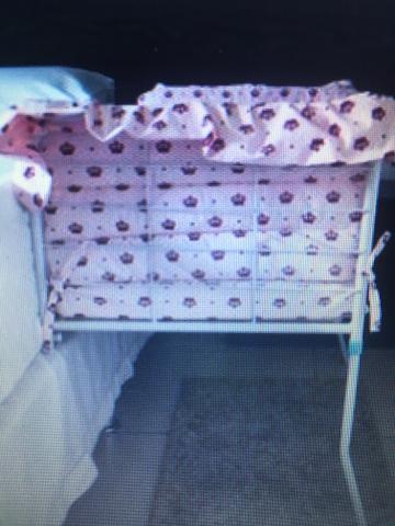 Mini berço Rosa