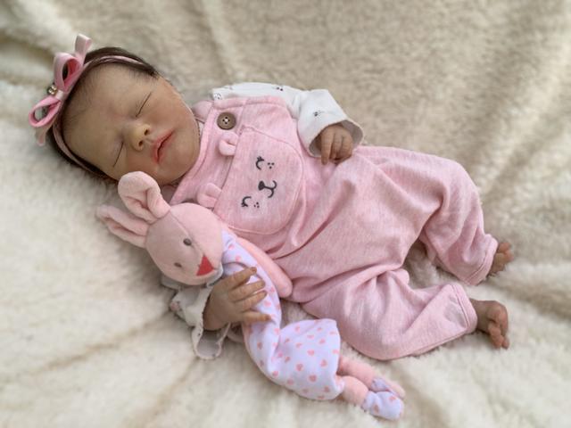 Bebê reborn olhos fechados - Foto 6