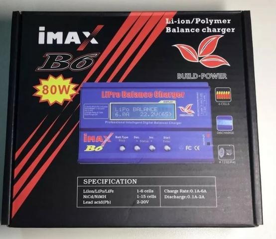 Carregador Bateria Lipo Imax B6 80w - Foto 5