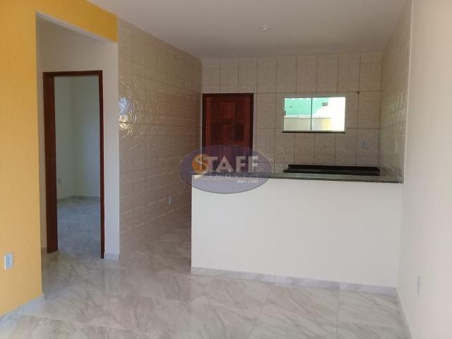 OLV-Casa com 2 dormitórios à venda, 55 m² por R$ 85.000 - Unamar - Cabo Frio/RJ CA0956 - Foto 3