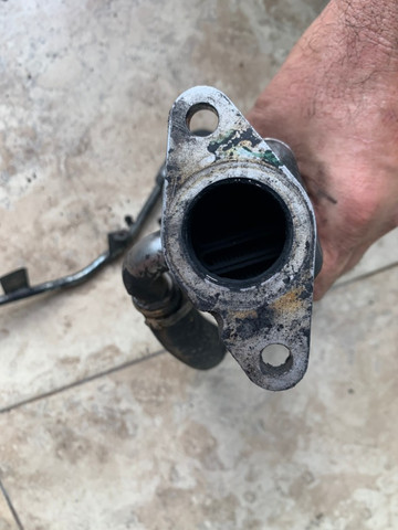 Resfriador da valvula egr fiat ducato multijet 2,3/16v original
