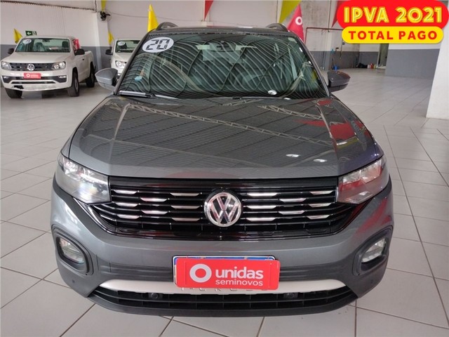 VOLKSWAGEN T-CROSS 2020 1.0 200 TSI TOTAL FLEX COMFORTLINE AUTOMÁTICO