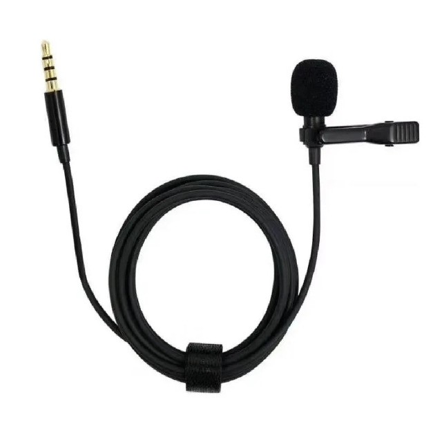 Microfone De Lapela Celular Smartphone Profissional Stereo