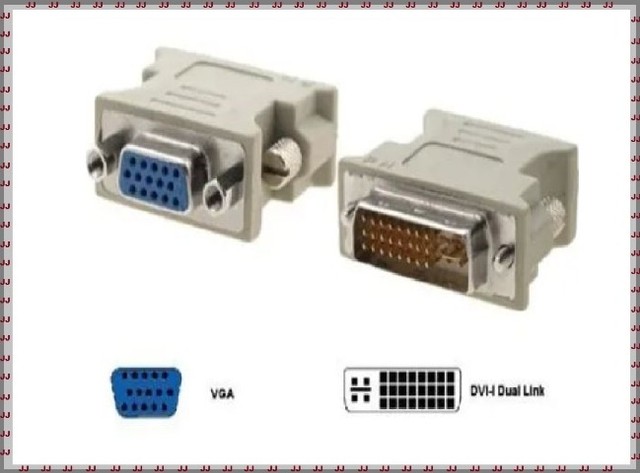 Conversor de porta DVI para VGA - Foto 3