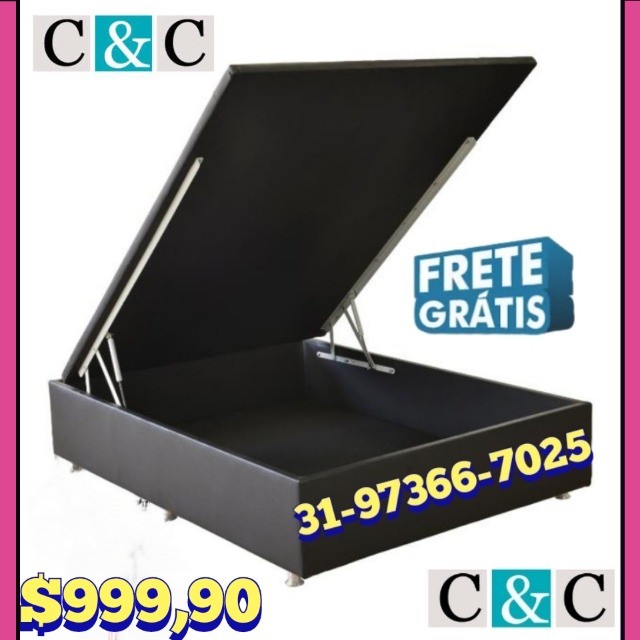 Base Baú Casal, Direto da Fábrica, Entrega Grátis!!!! 
