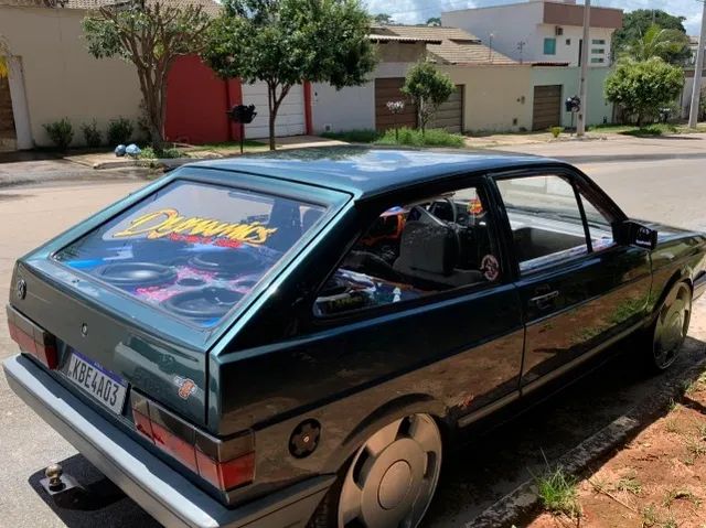 Gol quadrado tunados rebaixdos com som automotivo