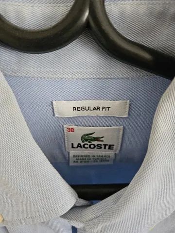 Camisa Social Lacoste - Tam: 38 - Regular Fit - Foto 3