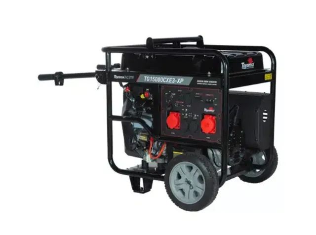 Gerador Gasolina 17 KVA Toyama TG15000 CXE3- XP  Trifásico 380 Partida Elétrica - Foto 3