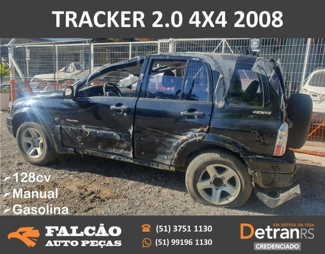 chevrolet tracker 2.0 2008 2008 Gasolina 4x4 em peças sucata - Foto 2