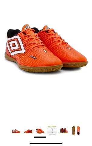 Chuteira Umbro Tam 41 Frame Futsal Laranja! Novo!