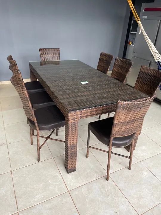 Mesa de jantar com 8 cadeiras pronta entrega  !!!!!  - Foto 4