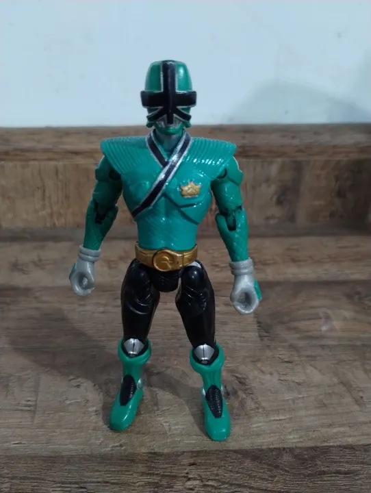 Power Rangers Samurai - Bandai - Green ranger modo mega