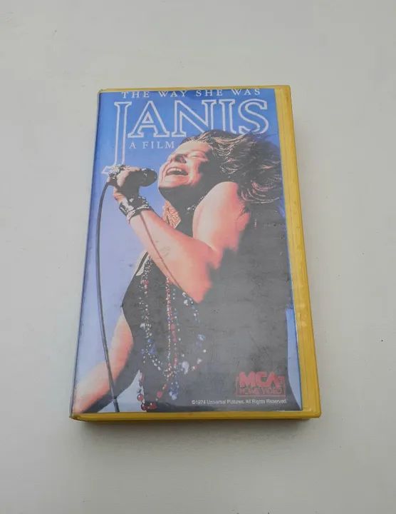 Janis Joplin VHS 1974/1989