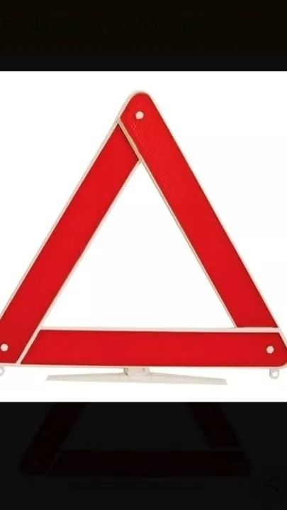 Triângulo de Segurança para Veículos aceito cartão!