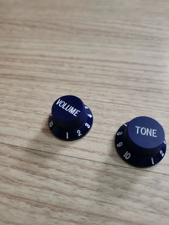 Knobs Stratocaster Azul - Foto 3