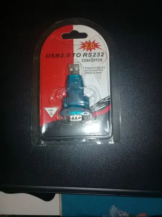 ADPTADOR  RS32  9 PINOS MACHO X USB