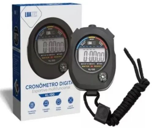 Cronômetro Digital De Mão Profissional Relógio Progressivo ciclismo corrida Luatek KL-100 - Foto 2