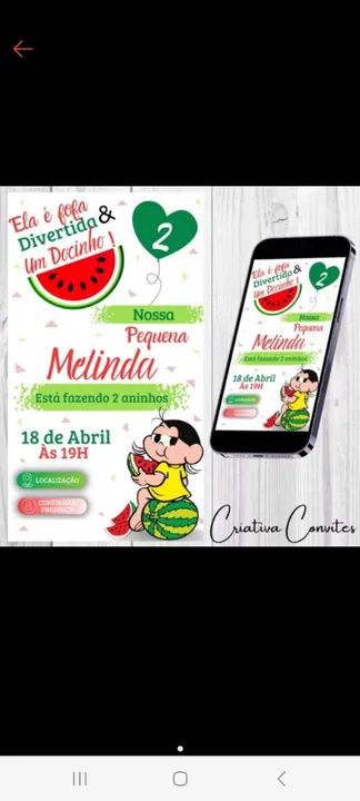 Convite Digital - 100% online 