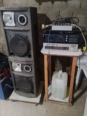 Som profissional funcionando perfeitamente 