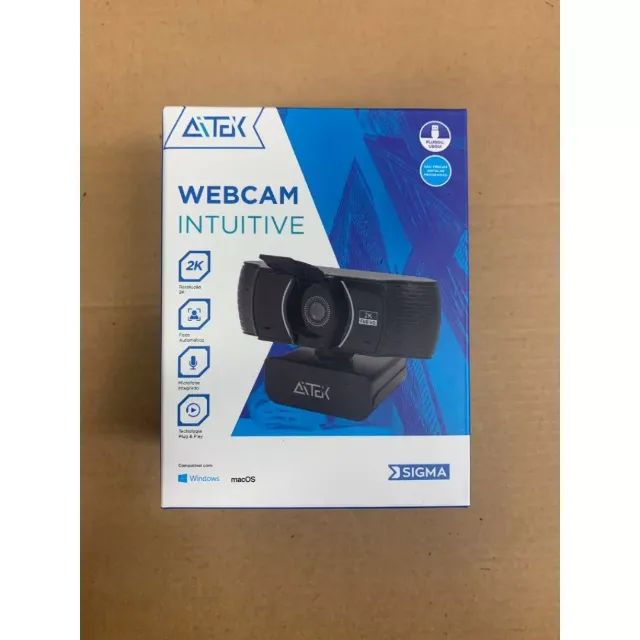 Webcam 2K Computador Periféricos e Acessórios de Computador