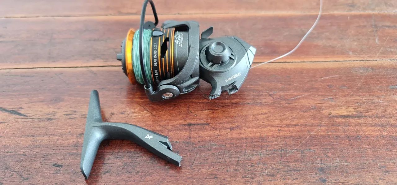 Peças Molinete Albatroz Speed Prime 800 Ultra Light - Foto 4