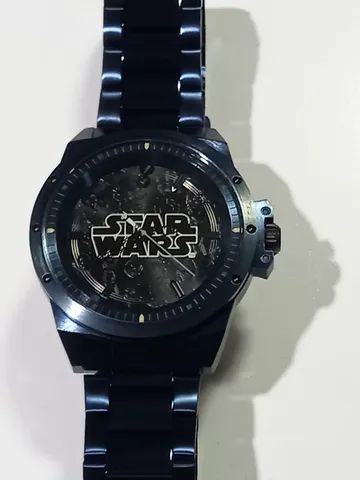 Relogio masculino analogico Star wars metal azul - Foto 5