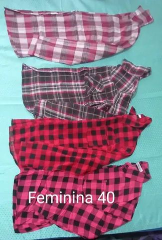 Camisa xadrez (masculina e feminina) - Foto 2