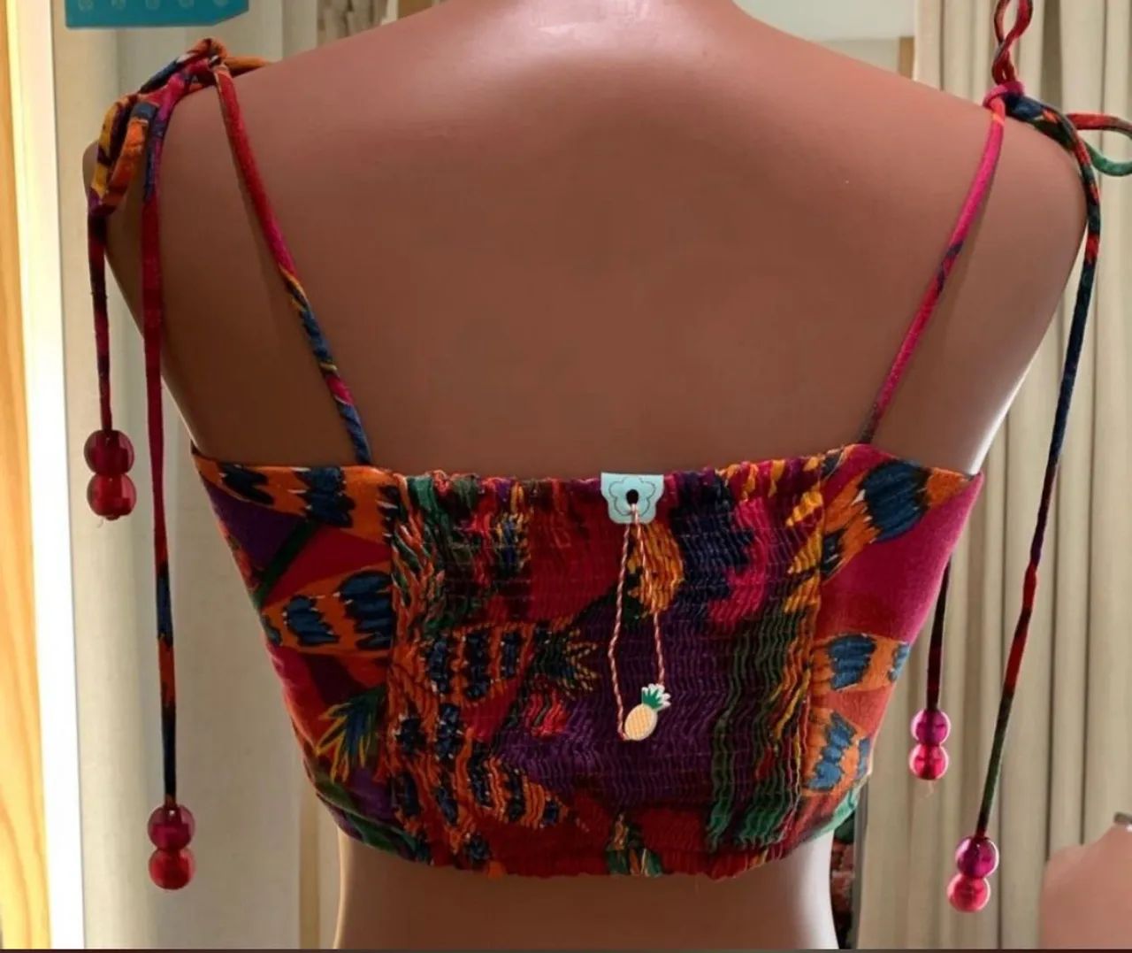 Top 2 em 1 floresta Tie Dye - Foto 3