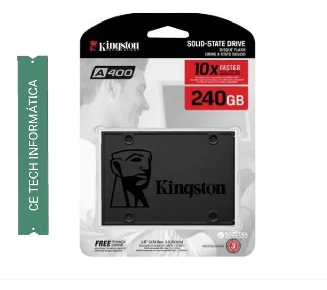 SSD Kingston original lacrado *)