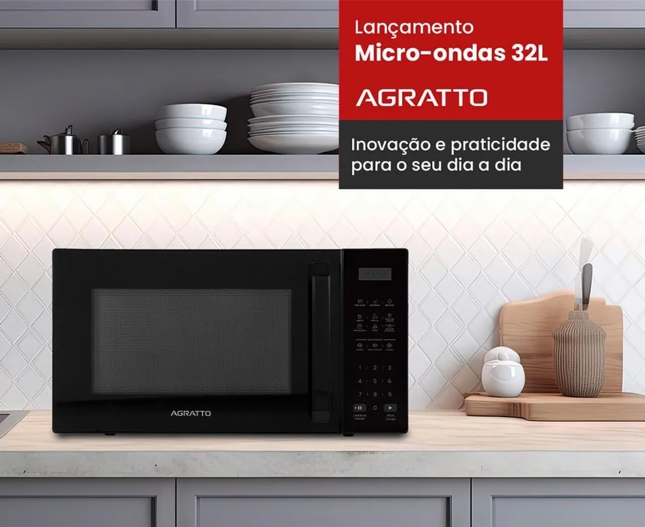 Microondas 32L Agratto