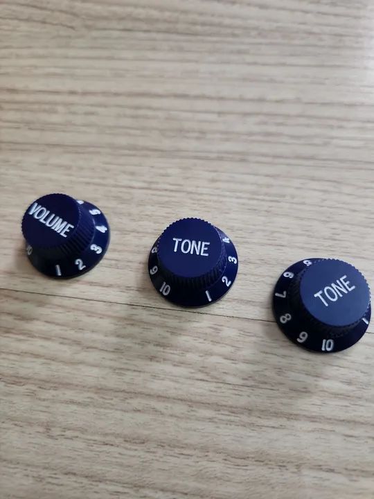 Knobs Stratocaster Azul