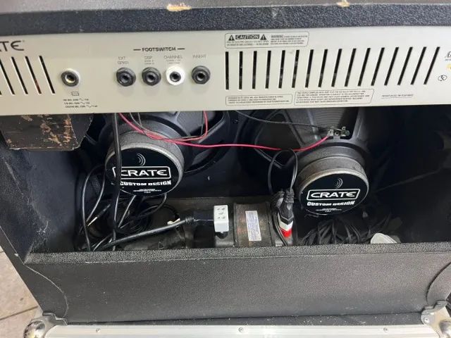 Amplificador guitarra Crate (usado) com case - LER ANUNCIO - Foto 5