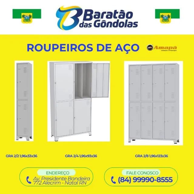 Armários de Aço roupeiros - Foto 2