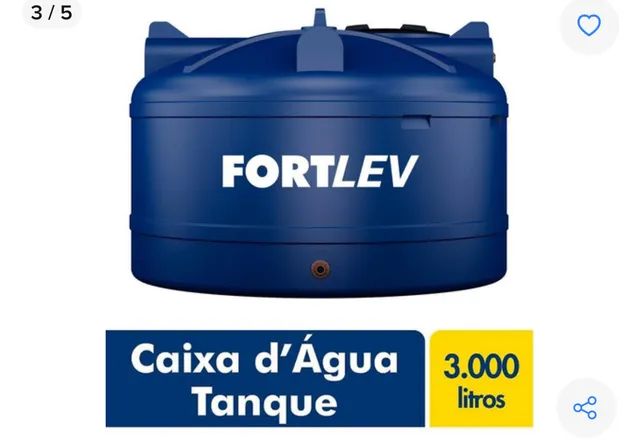 Tanque fort leve 3.000 litros reservatório  - Foto 2