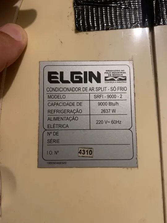 EVAPORADORA Elgin 9000 BTUs Frio - Foto 5