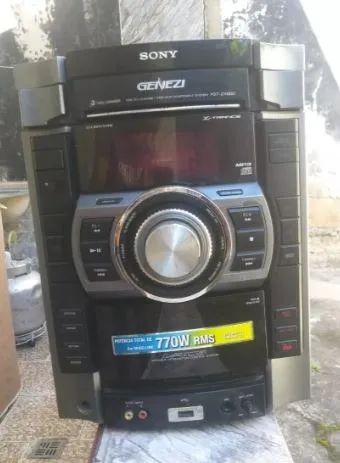 Mini System Sony Hcd Gtx 888 C/defeito Sem As Caixas