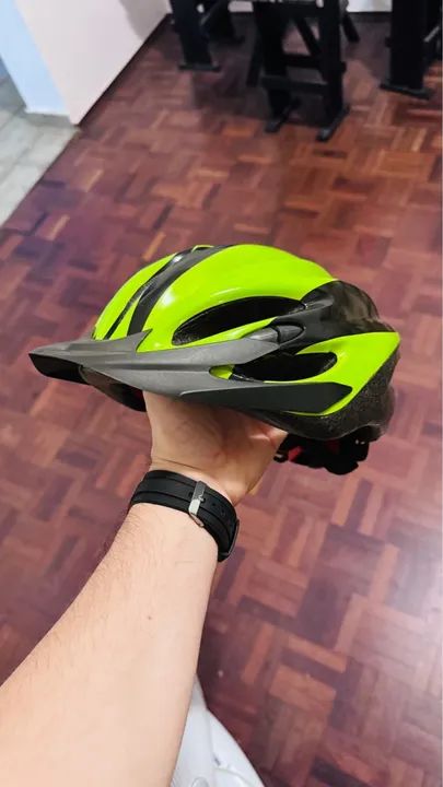 Capacete Ciclismo Adulto - Verde - Foto 3