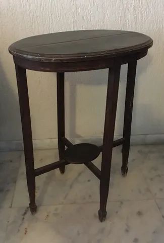Mesa Antiga de Cabeceira ou Lateral   - Foto 3